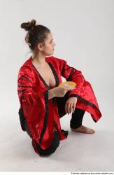 KATERINA NINJA KNEELING POSE 2